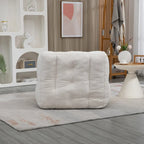 Moderna poltrona reclinabile per adulti con memory foam ad alta densità e 1 poggiapiedi per camera da letto e sala lettura