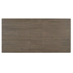 Set di mobili in legno da 7 pezzi, set da cucina con tavolo allungabile con prolunga e 2 cassetti, 6 sedie da pranzo imbottite