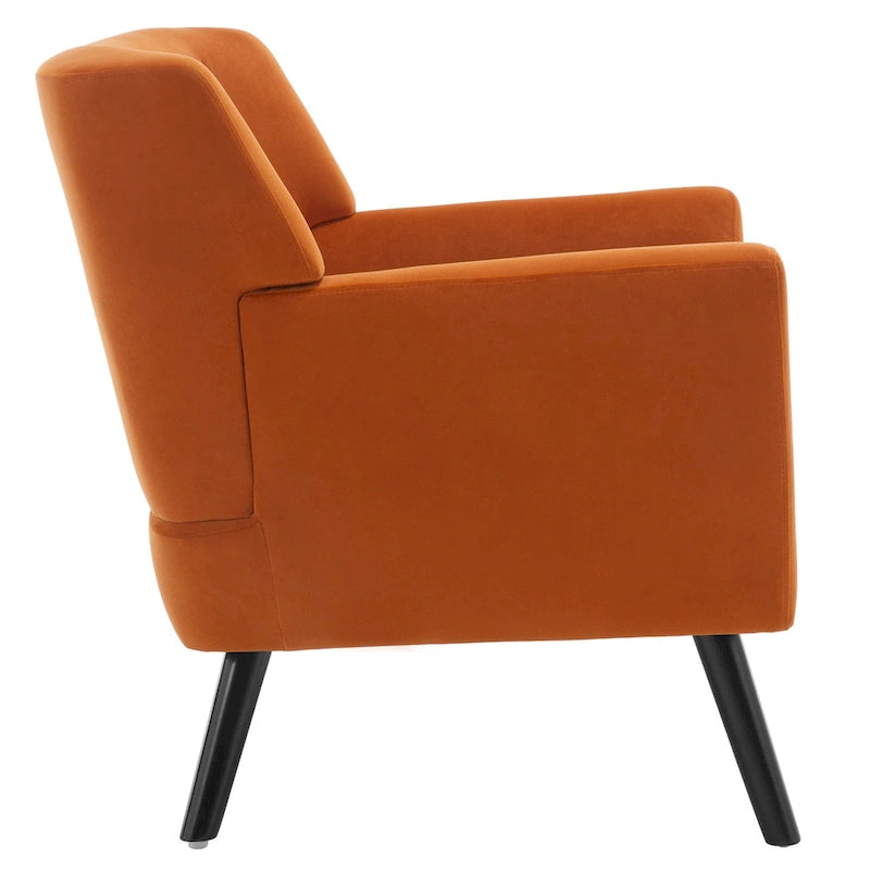 Poltrona in Velluto con Capitonnè - 30.71A x 28.35L x 27.56P