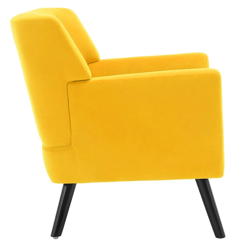Poltrona in Velluto con Capitonnè - 30.71A x 28.35L x 27.56P