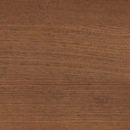 Struttura letto in legno di frassino finitura noce stile Mid-Century Modern