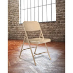 Sedie pieghevoli Premium interamente in acciaio serie 200 (confezione da 4)