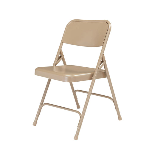 Sedie pieghevoli Premium interamente in acciaio serie 200 (confezione da 4)