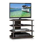 Mobile porta TV ad angolo a 4 ripiani St. Marks