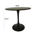 Tavolo da pranzo rotondo Tulip Mid Century da 31,5" per 4 persone