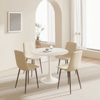 Tavolo da pranzo rotondo Tulip Mid Century da 31,5" per 4 persone