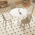 Tavolo da pranzo rotondo Tulip Mid Century da 31,5" per 4 persone
