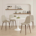 Tavolo da pranzo rotondo Tulip Mid Century da 31,5" per 4 persone