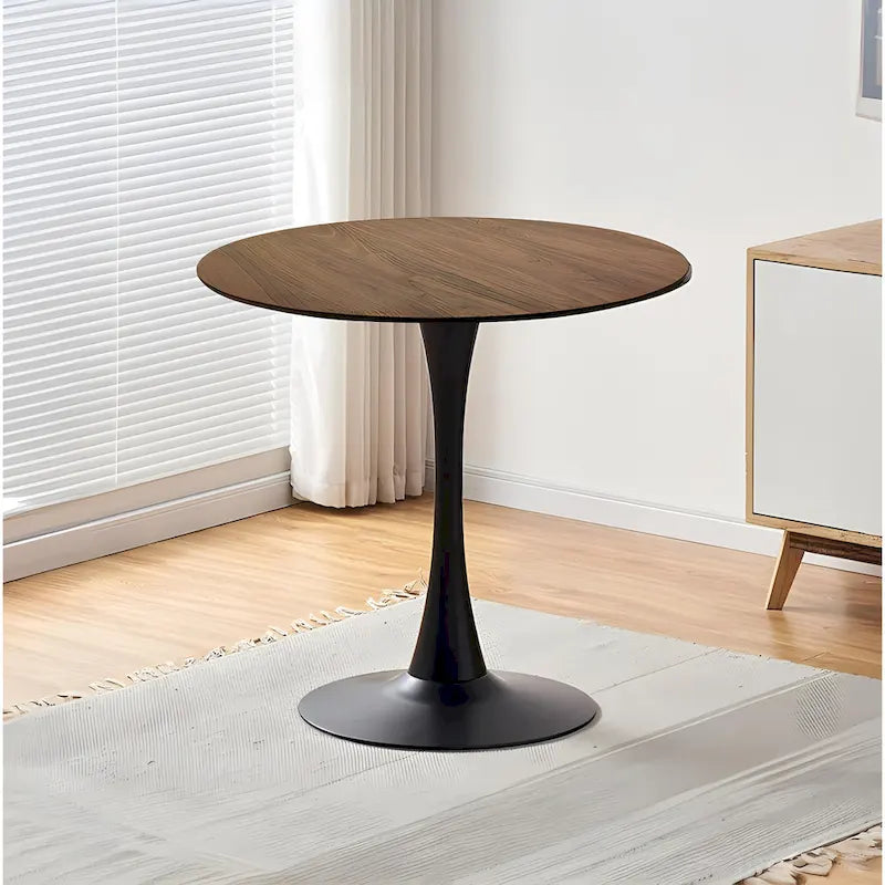 Tavolo da pranzo rotondo Tulip Mid Century da 31,5" per 4 persone