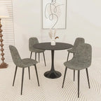 Tavolo da pranzo rotondo Tulip Mid Century da 31,5" per 4 persone