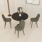 Tavolo da pranzo rotondo Tulip Mid Century da 31,5" per 4 persone