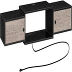 Mensola console multimediale moderna a parete - 11P x 55L x 7,9A